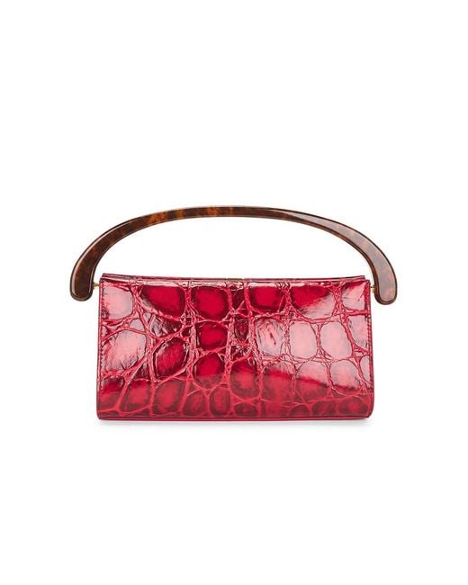 Dries Van Noten Red Crisp Bag