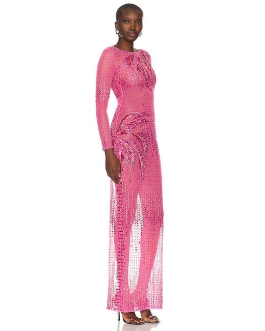 retroféte Pink Sammy Dress