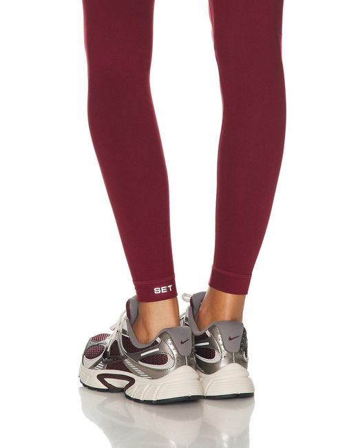 Set Active Red Formcloud Cloud Legging