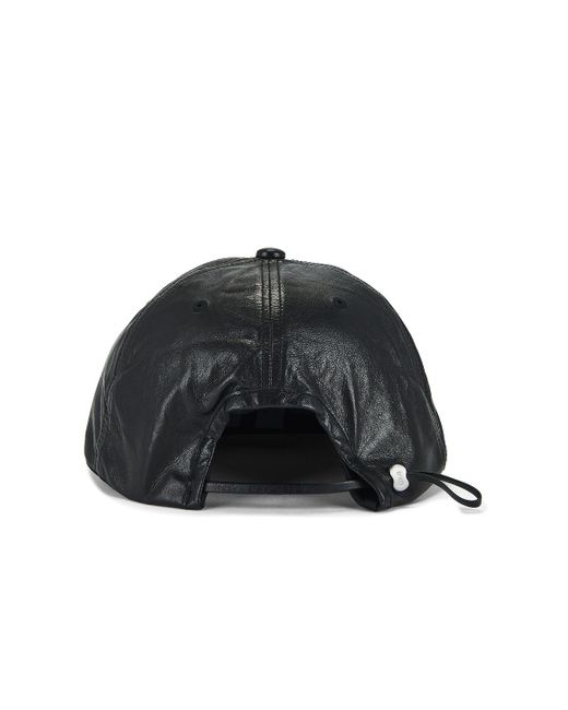 Post Archive Faction PAF 8.0 Leather Cap Right in Black for Men | Lyst