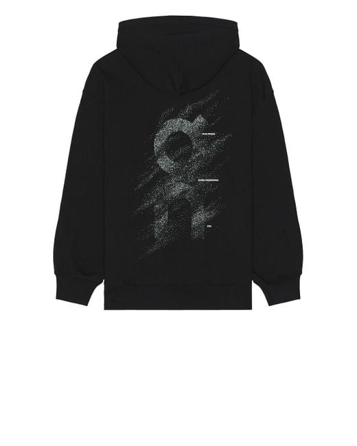 On Shoes Black Club Hoodie Graphic for men
