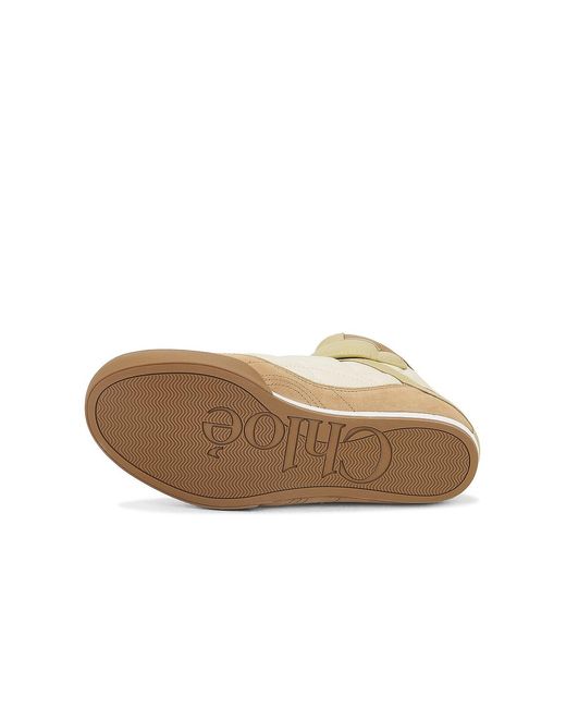 Chloé Natural Kick Sneaker