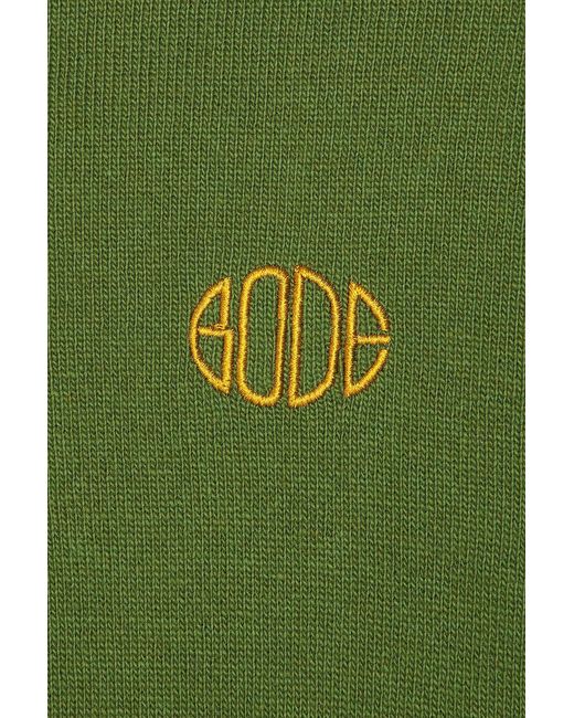 Bode Green Regis Polo Top