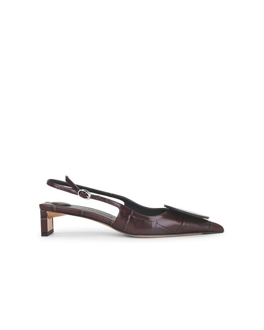 Jacquemus Brown Les Slingbacks Duelo