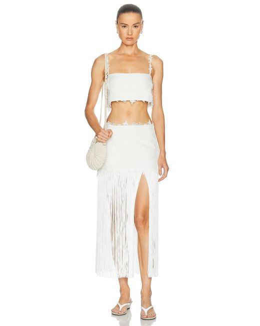 retroféte White Dextra Top