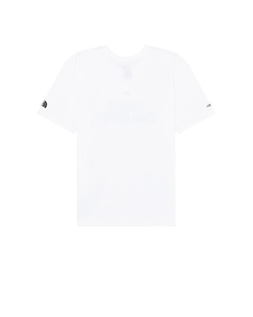 The North Face White Soukuu Hike Technical Graphic Tee for men
