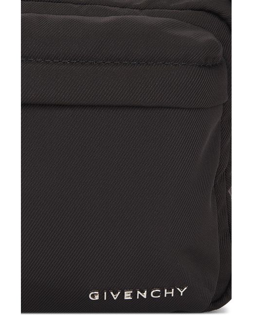Givenchy Black Essential Crossbody Camera Bag for men