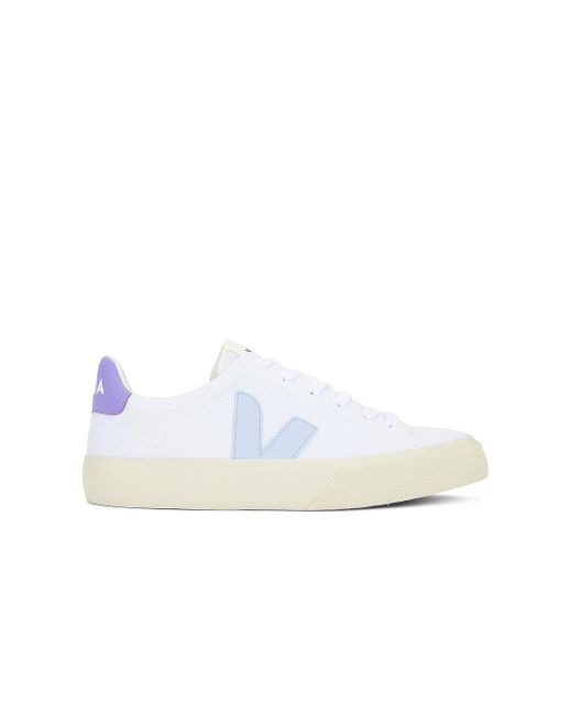 Veja White Campo Canvas Sneaker