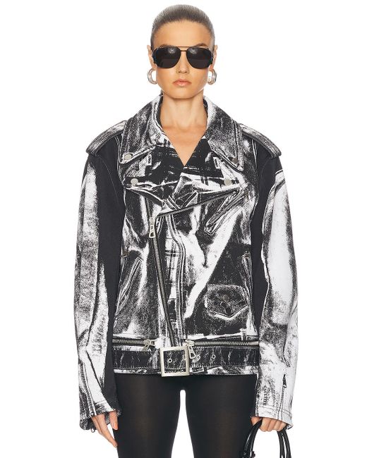 Jean Paul Gaultier Gray Trompe 'Oeil Jacket