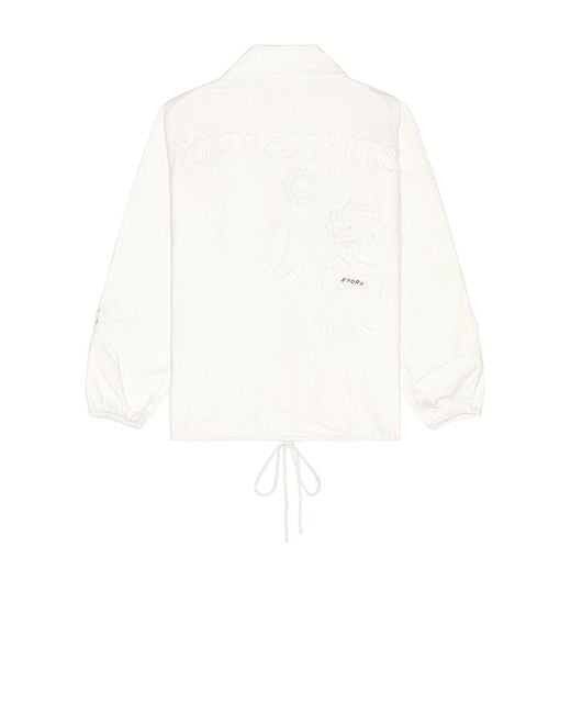 STORY mfg. White Varsity Jacket for men