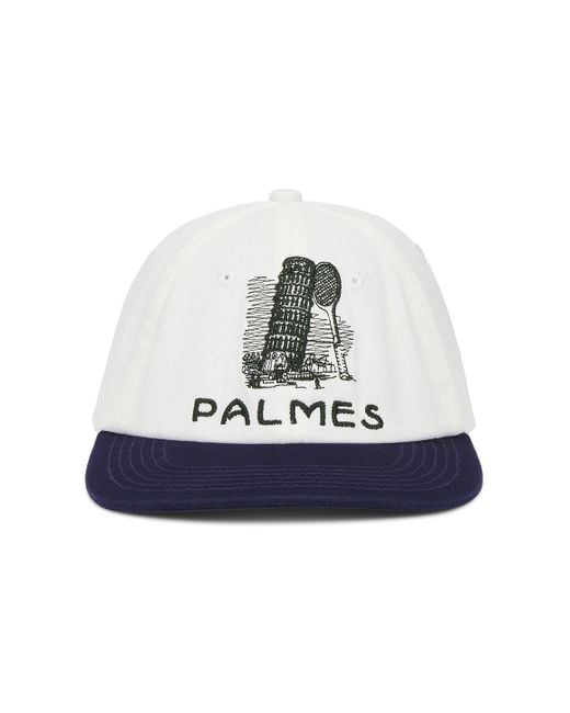 Palmes Blue 6-Panel Cap for men