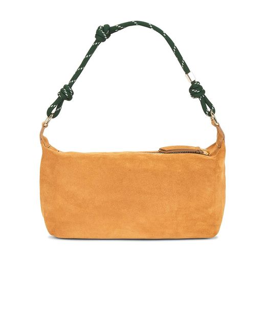 FLOWZE Orange Flo Suede Pouch Bag