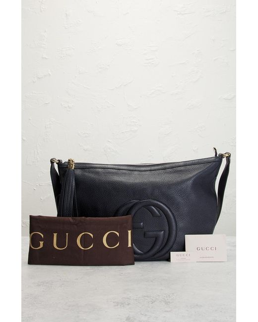 Gucci Blue Soho Messenger Bag