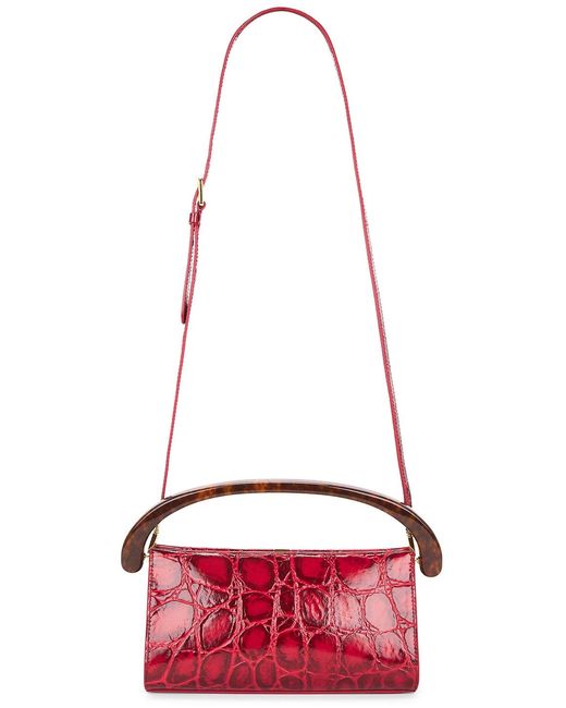 Dries Van Noten Red Crisp Bag