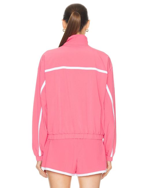 Beyond Yoga Pink Go Retro Jacket