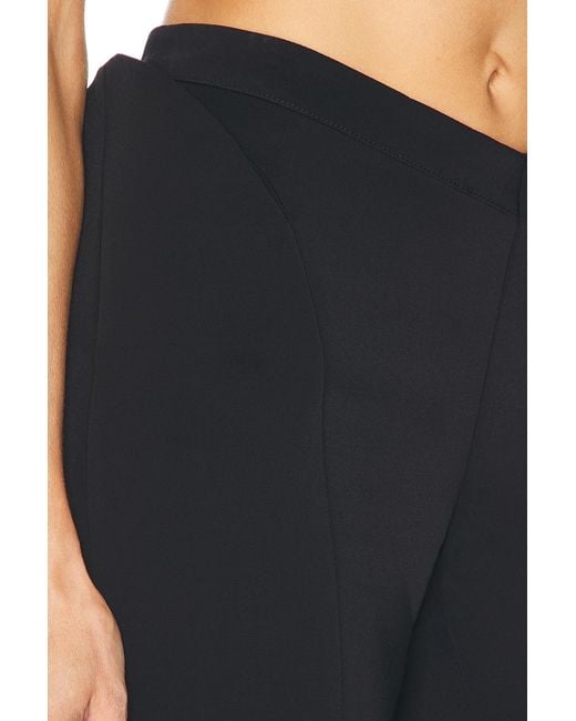 Mugler Blue Split Hem Pant