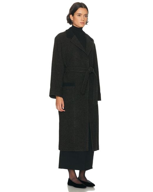 Bode Black Hemlock Coat
