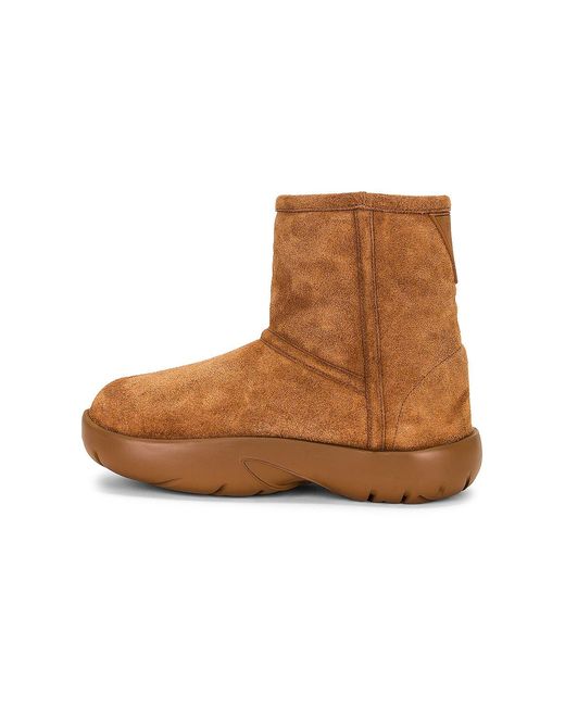 Bottega Veneta Brown Snap Ankle Boot