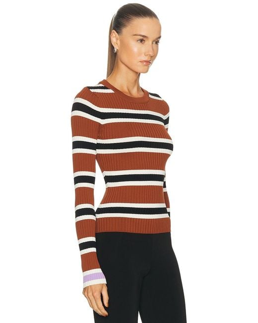 Solid & Striped Red The Dora Top