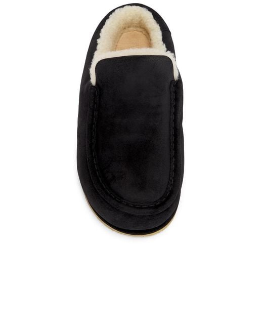 J.W. Anderson Black Flat Mule