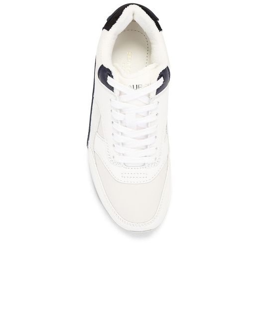 Saint Laurent White Bump Sneaker