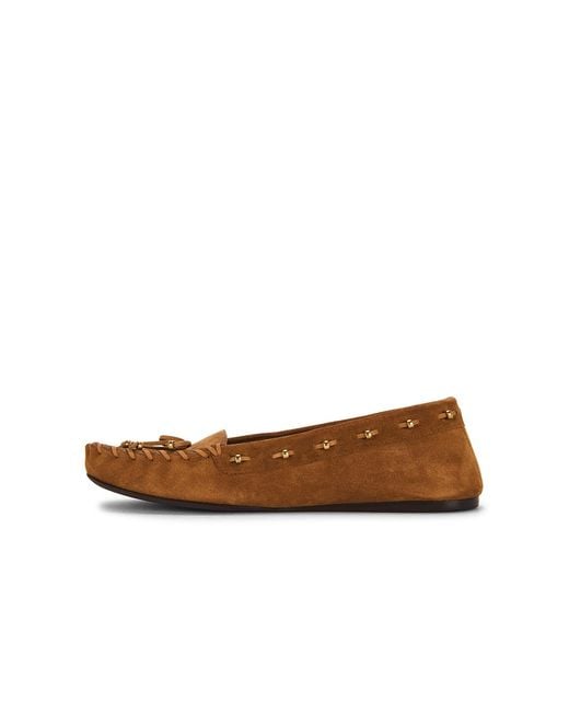 Khaite Brown Milly Flat