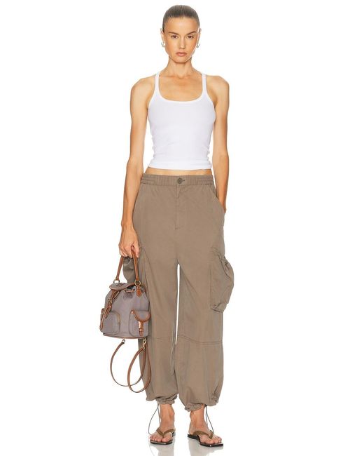 Jonathan Simkhai Brown Easton Pull On Pant