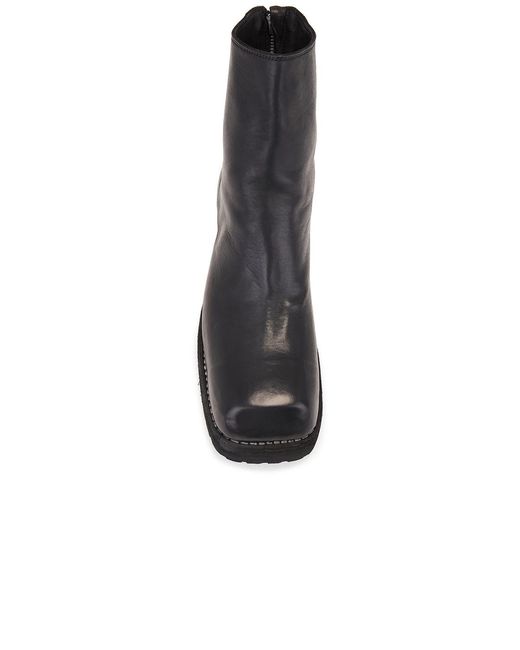 Guidi Black 79086V Square Toe Vibram for men