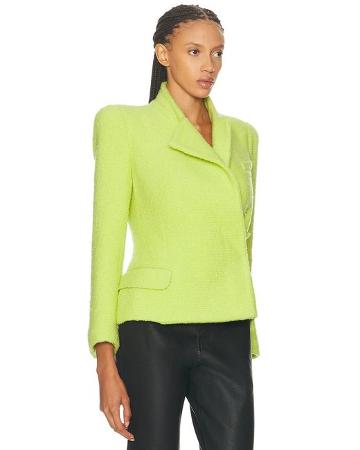 Tom Ford Green Sequined Wrap Jacket