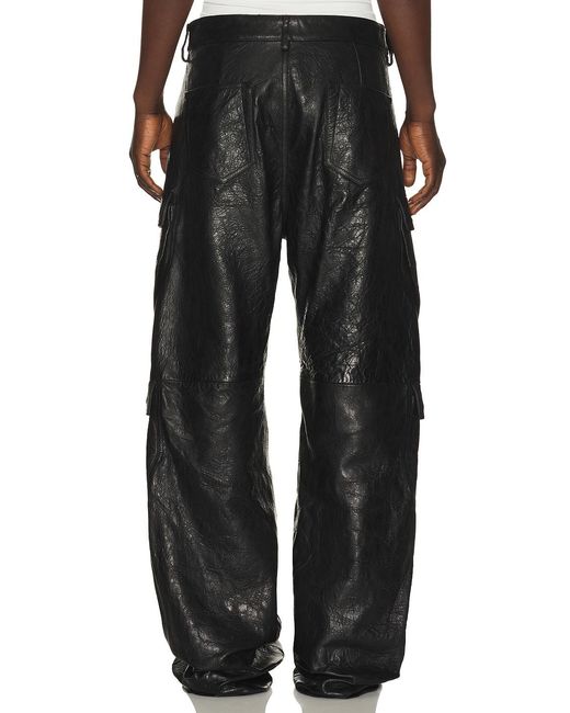 Rick Owens Black Geth Cargo for men