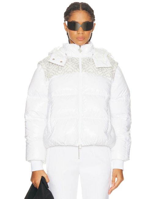 Casablanca White Puffer Jacket