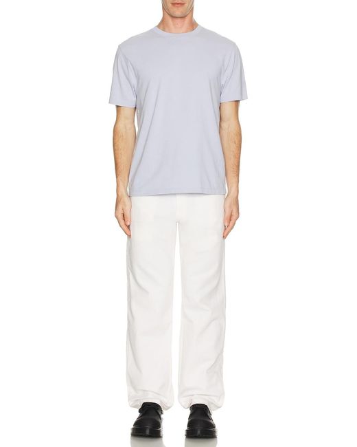 FRAME White Logo Tee for men