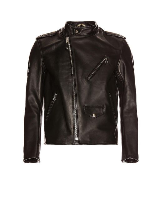 acne studios oliver leather jacket