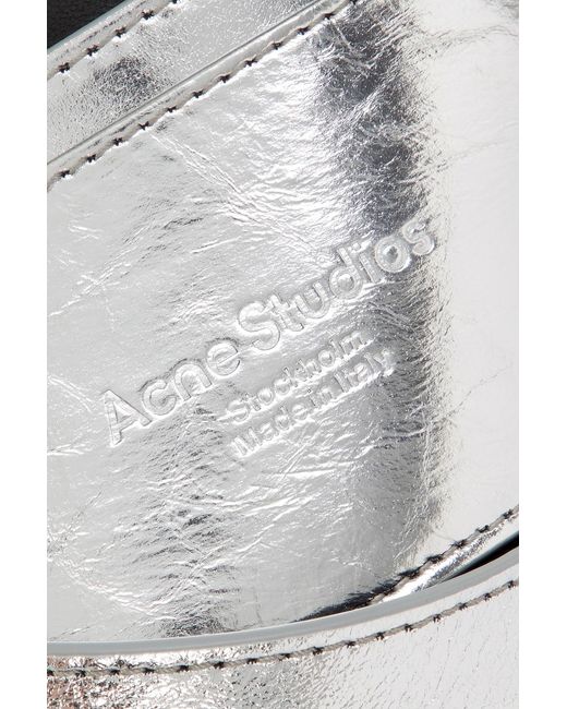 Acne White Multipocket Micro Bag