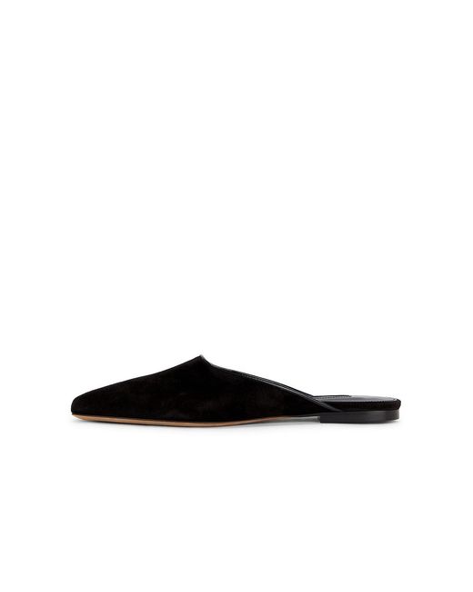 Emme Parsons Black Flat Mule