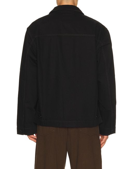 Lemaire Black Boxy Jacket for men