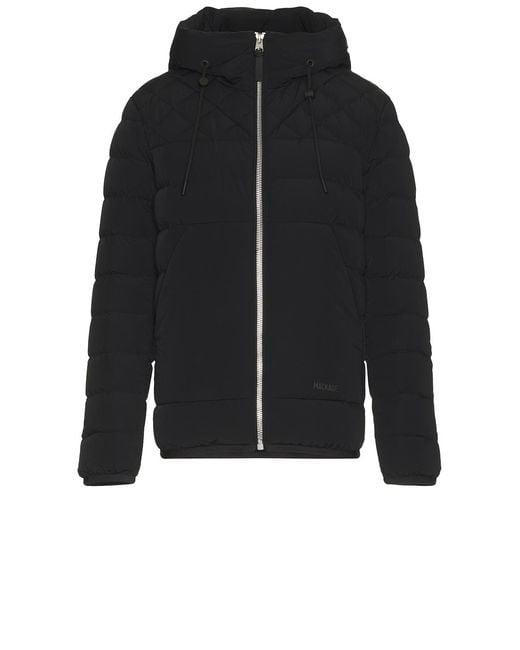 Mackage Black Bergen Puffer Jacket for men