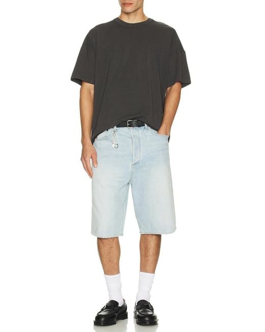 Agolde Blue Skate Short for men