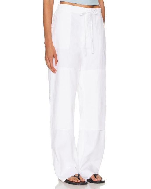 Re/done White Beach Pant