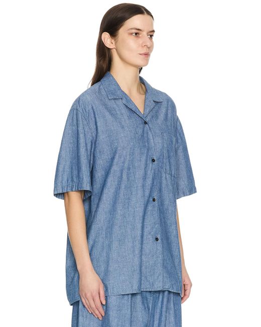 The Row Blue Jorge Shirt