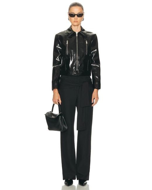 Coperni Black Jersey Wrap Pant