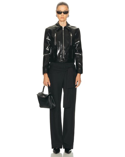 Coperni Black Jersey Wrap Pant