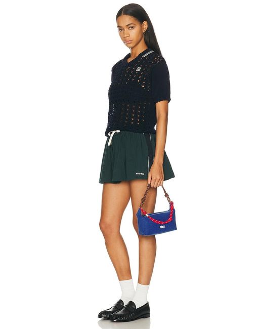FLOWZE Blue Flo Denim Pouch Bag