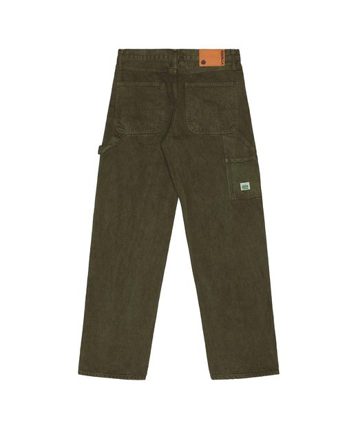 vowels Green Painter Pant for men