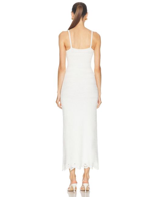 LPA White Ameri Maxi Dress
