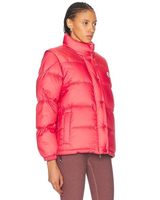 Moncler Red Verone 1 Reversible Jacket