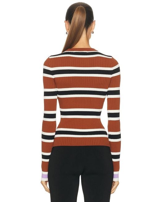 Solid & Striped Red The Dora Top