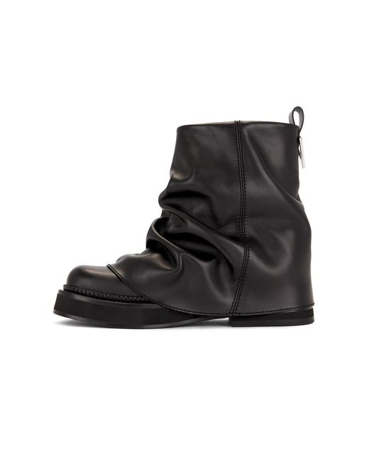 The Attico Black Mini Robin Boots