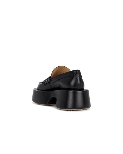 J.W. Anderson Black Platform Loafer