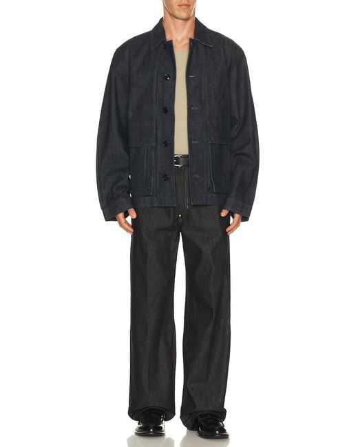 Lemaire Black Boxy Jacket for men